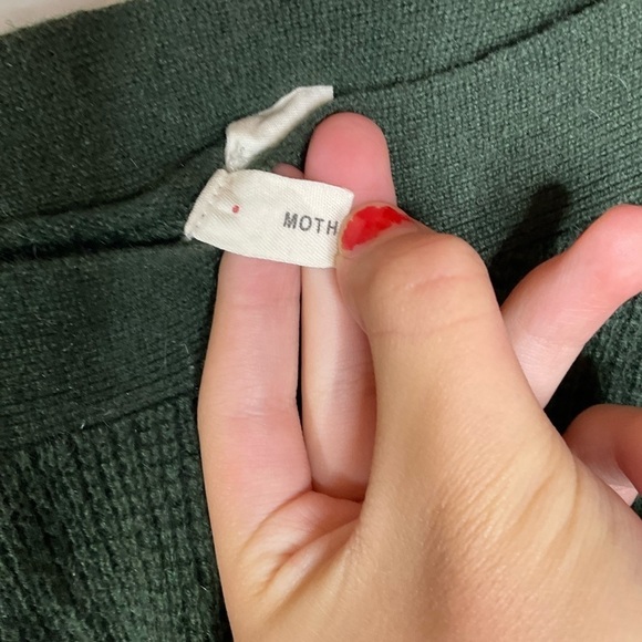 Anthropologie Moth Green Sweater Size Small - Picture 3 of 6